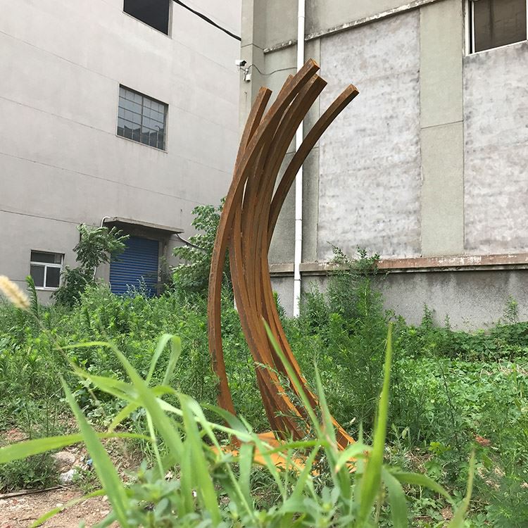 Outdoor Garden Steel Abstract Sculpture Outdoor Garden Steel Abstract Sculpture