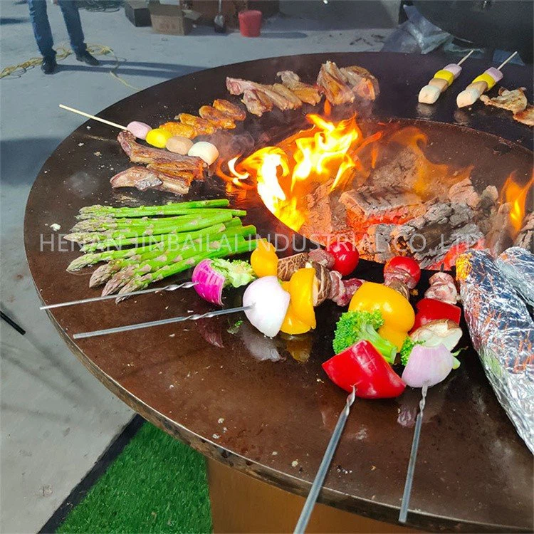 Corten Steel Barbecue Grill Corten Steel Barbecue Grill