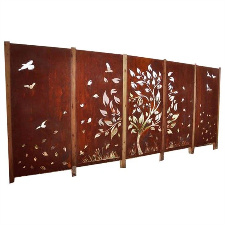 Metal Screen For Garden Fence Decoration