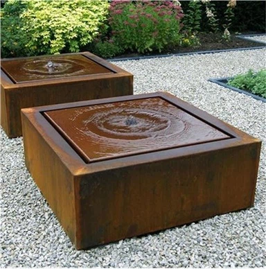 Waterfall Water Fountain Nrog Led Teeb