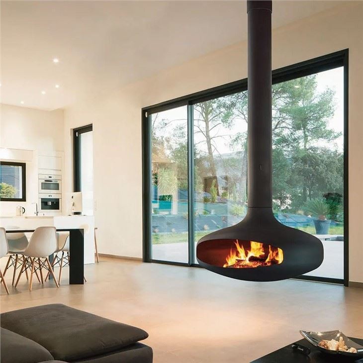 Morden Home Heater Wood Burning Fireplace Stove
