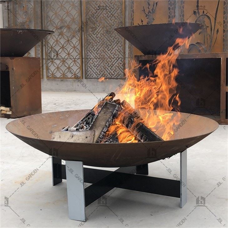 Billow Corten Fire Pit