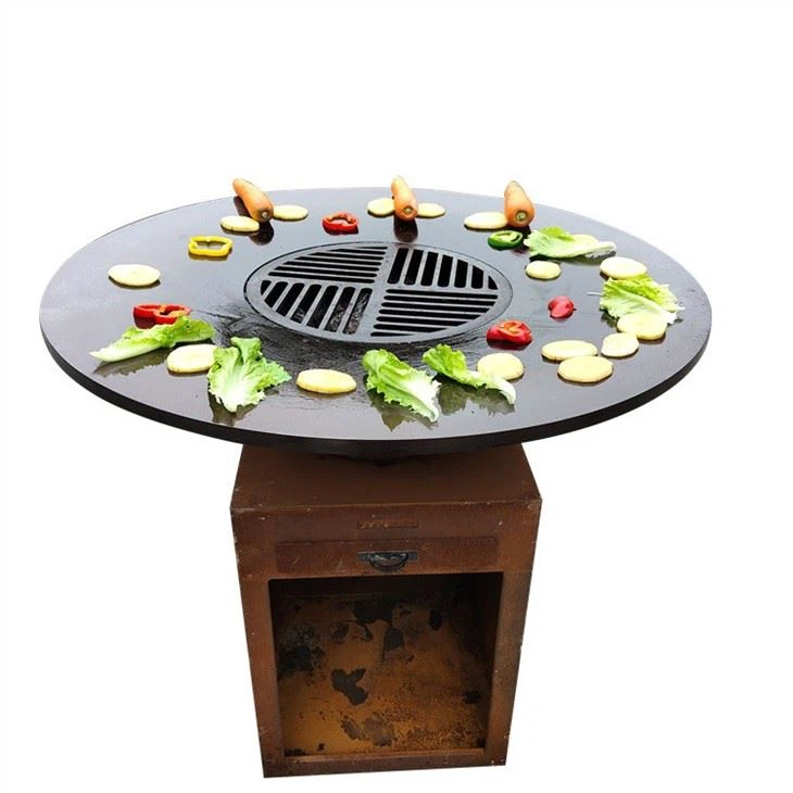 Charcoal Grill Nrog Round Cia Base