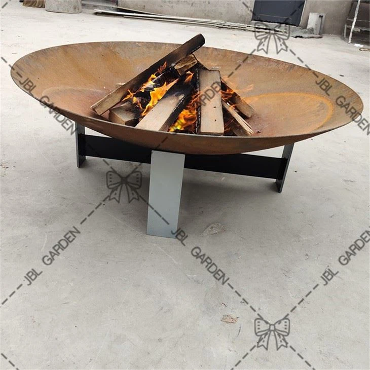 Corten Steel Fire Pit For Backyard