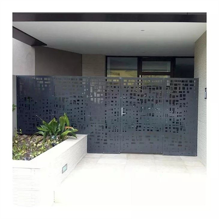 Corten Steel Laser Cut Panels