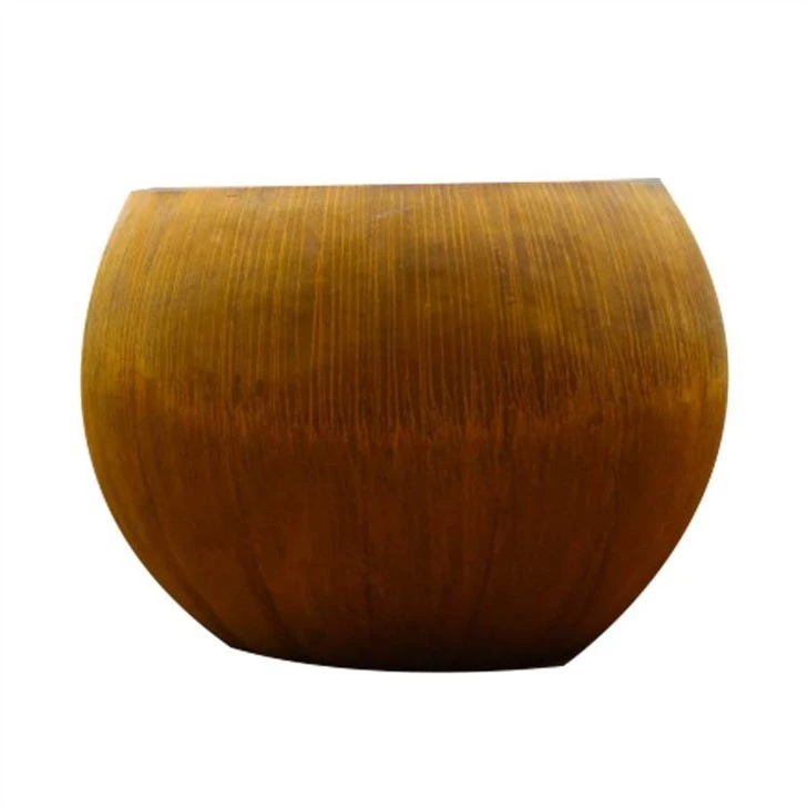 Corten Steel Planter For Public