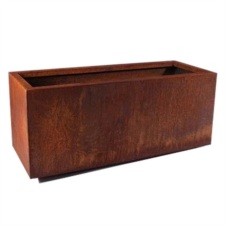 Corten Steel Planter For Public