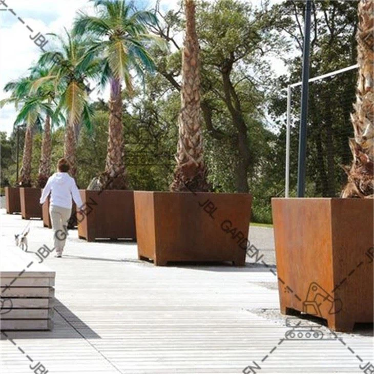 Corten Steel Window Boxes