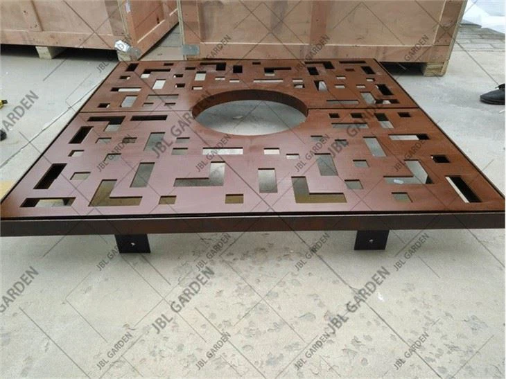 corten steel tree grates (4)
