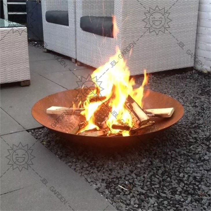 Deck Fireplace Table