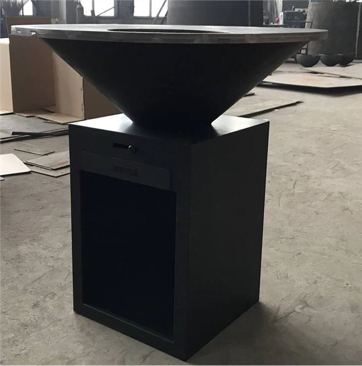 Fire Pit With Barbecue Grill