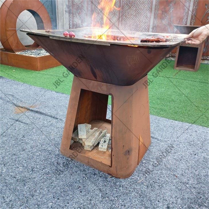 Fire Pit With Bbq Grate