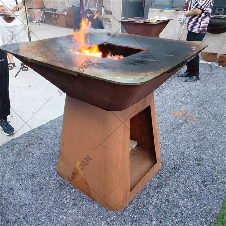 Fire Pit With Bbq Grate