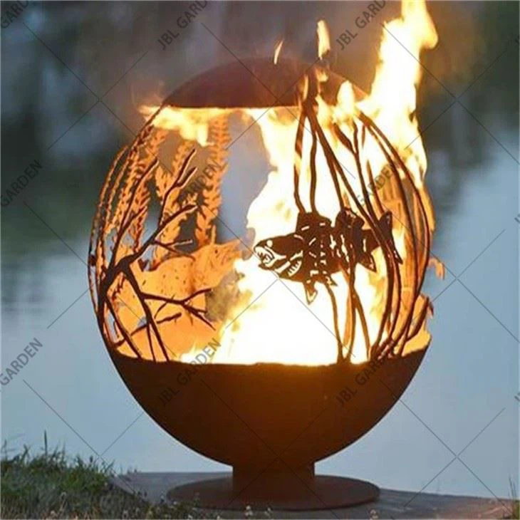 Garden Heater Fire Pit Metal Decor
