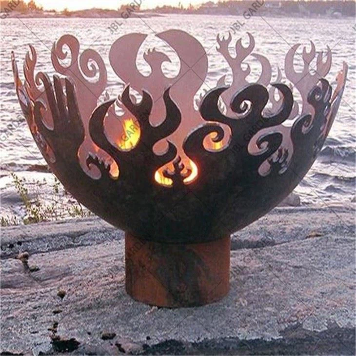 Garden Heater Fire Pit Metal Decor