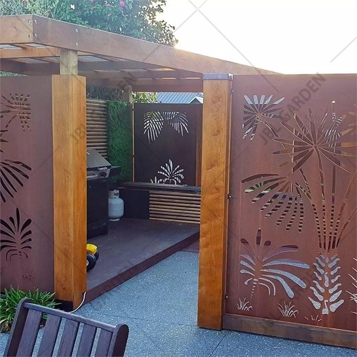 Garden Steel Fence Panels