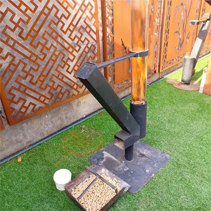 Gravity Fed Pellet Stove