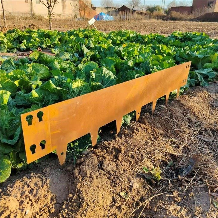High Corten Steel Landscape Edging