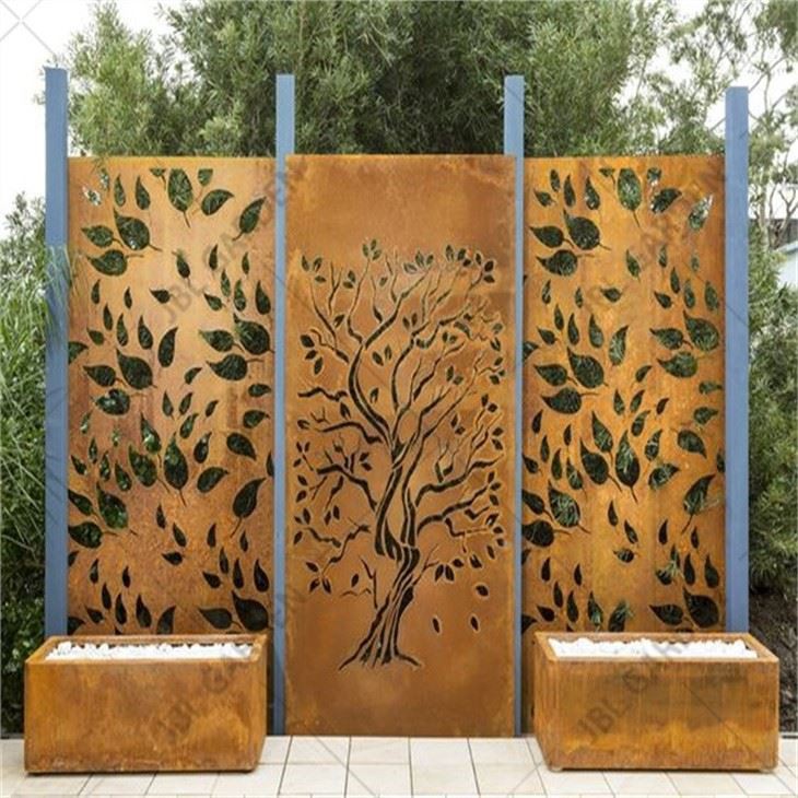 Laser Cut Metal Fencing