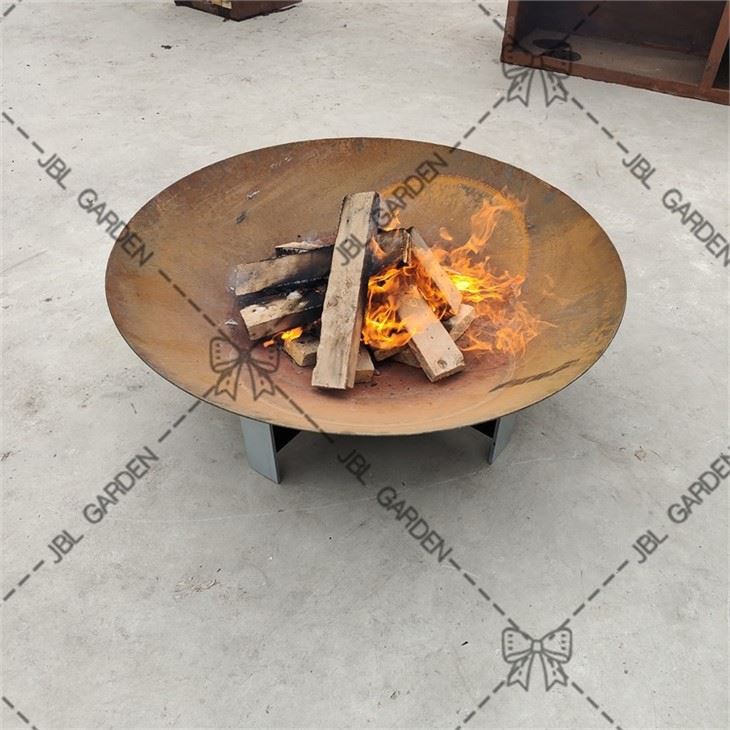 Modern Fire Pit Burning Bowl