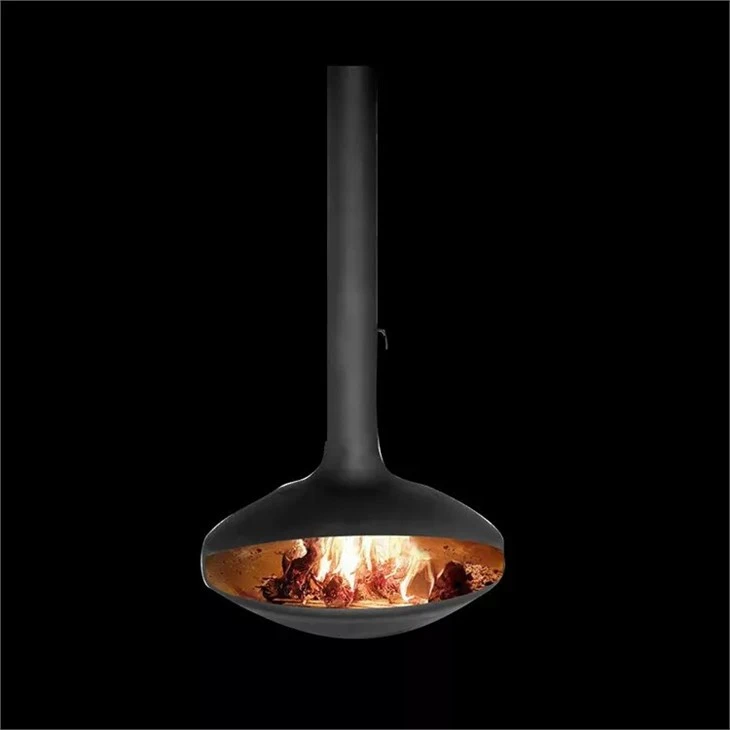 Round Outdoor Fireplace