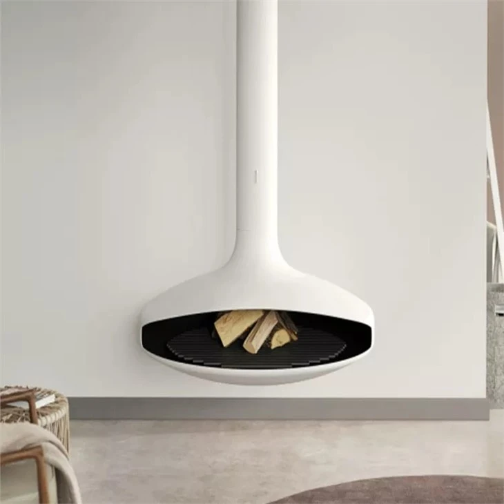 Round Outdoor Fireplace