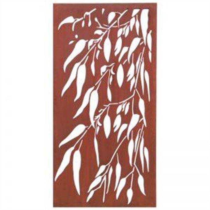 Rusted Steel Vaj Panels