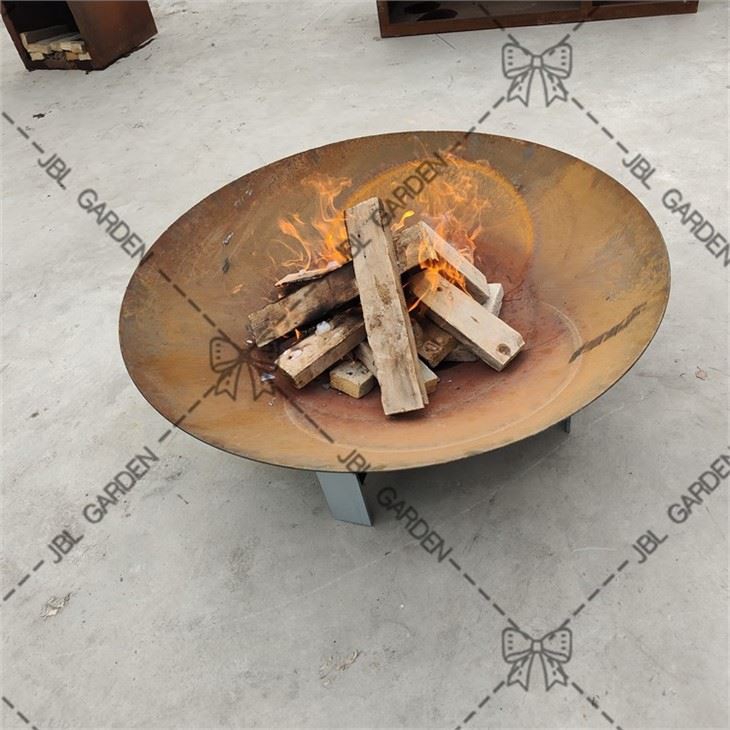 Rusty Fireplace Bowl
