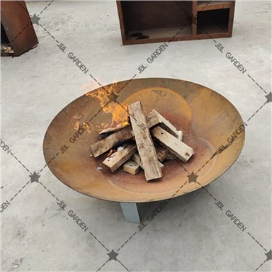 Round Corten Steel Fire Bowls