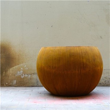 Succulents Weathering Steel Flowerpot