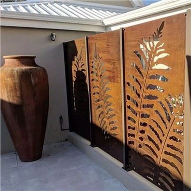 Corten Privacy Screen
