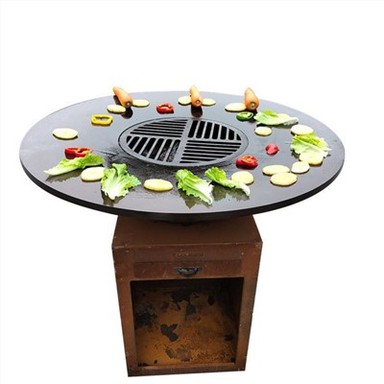 Corten Hlau Barbeque Grills