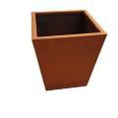 Corten Steel Planter lauj kaub nrog qhov sib txawv