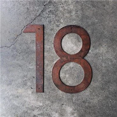 Kev cai Rustic Sign Rusted Hlau Yard Art Garden Art Gift Present