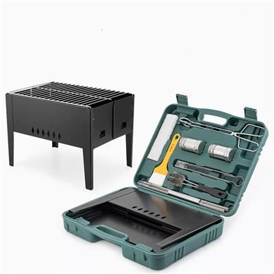 Folding Portable Charcoal Barbecue