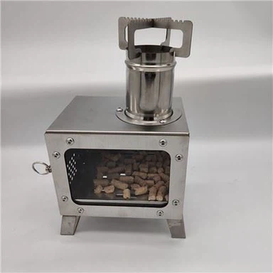Stainless hlau log Burner