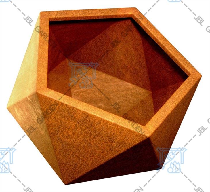Square Hlau Planter