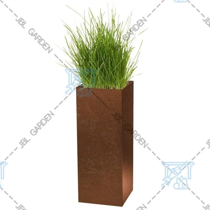 Square Metal Planter