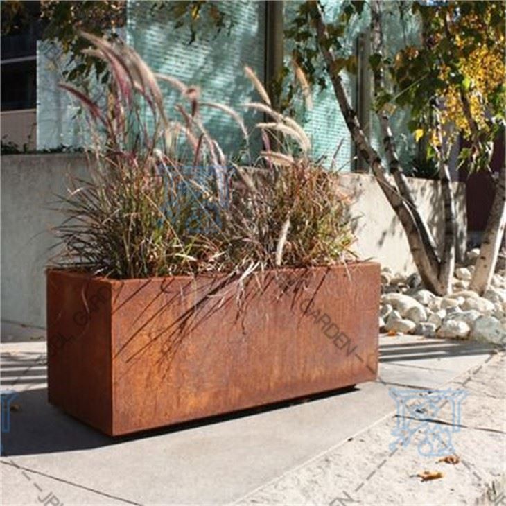 Square Metal Planter
