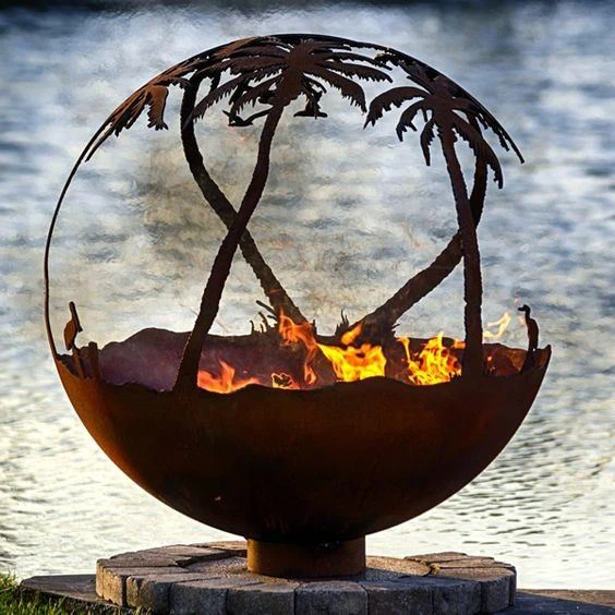 Steel Bowl Fire Pit