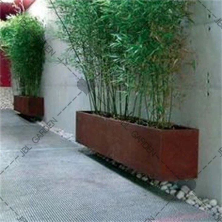 Tall Metal Planters Outdoor
