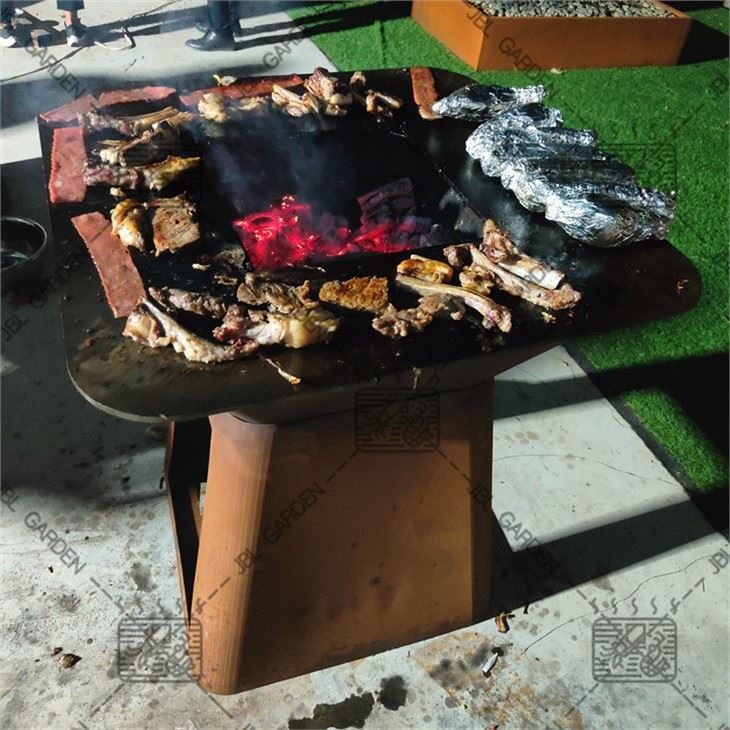 Wood Stove BBQ Grills