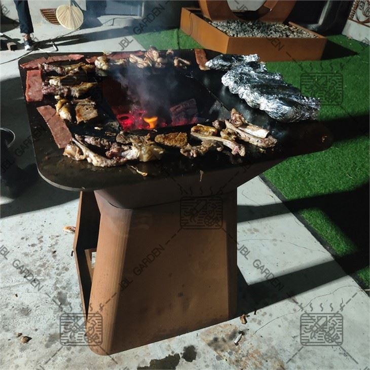 Wood Stove BBQ Grills