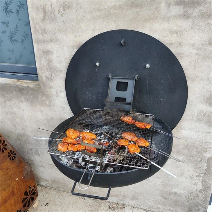 Bbq Pit Grill Fire
