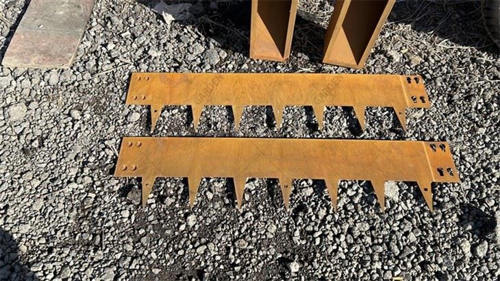 COR-TEN Weathering Steel Landscape Edging