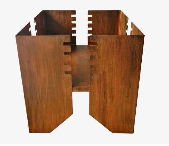 Garden Steel Hexagonal Brazier