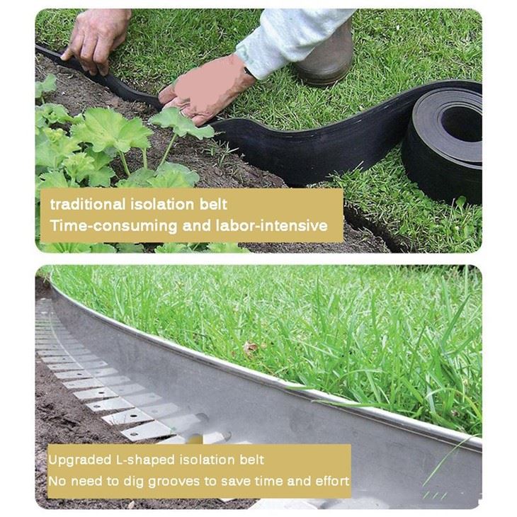 Txhim kho Stainless Landscape Edging