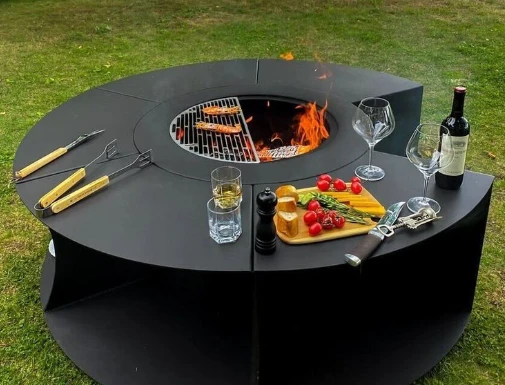 Metal For Fire Pit Table