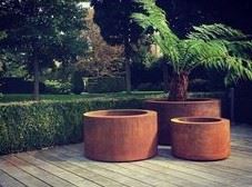 Metal Plant Pot For Outdoor factory