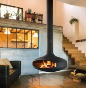 Modern Design Hanging Fireplaces best